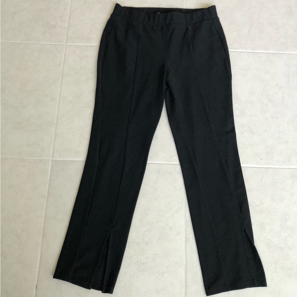 Michael Kors Black Flare Pants with Boot Cut Design